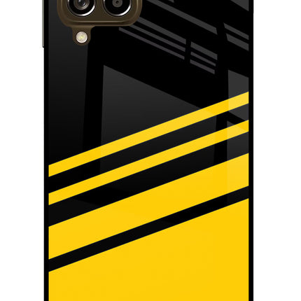 Yellow Shades Samsung M53 5G Glass Case