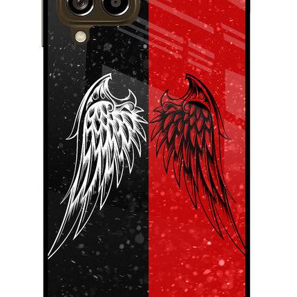 Wings Samsung M53 5G Glass Case