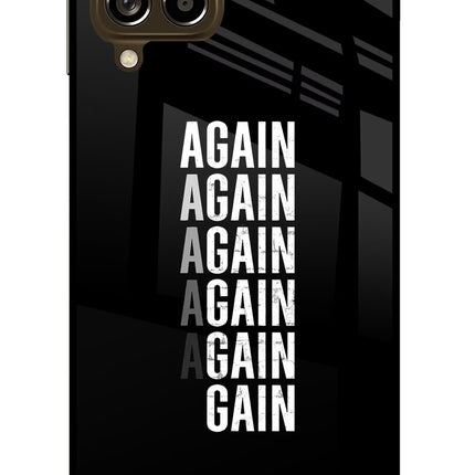 Again Again Gain Samsung M53 5G Glass Case
