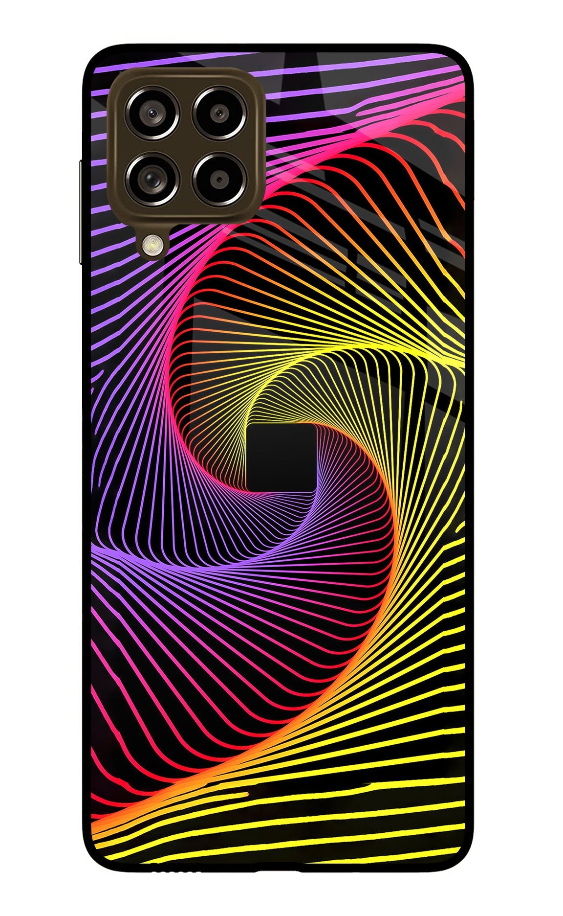 Colorful Strings Samsung M53 5G Glass Case