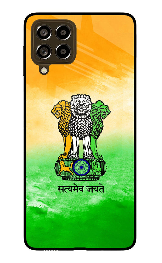 Satyamev Jayate Flag Samsung M53 5G Glass Case