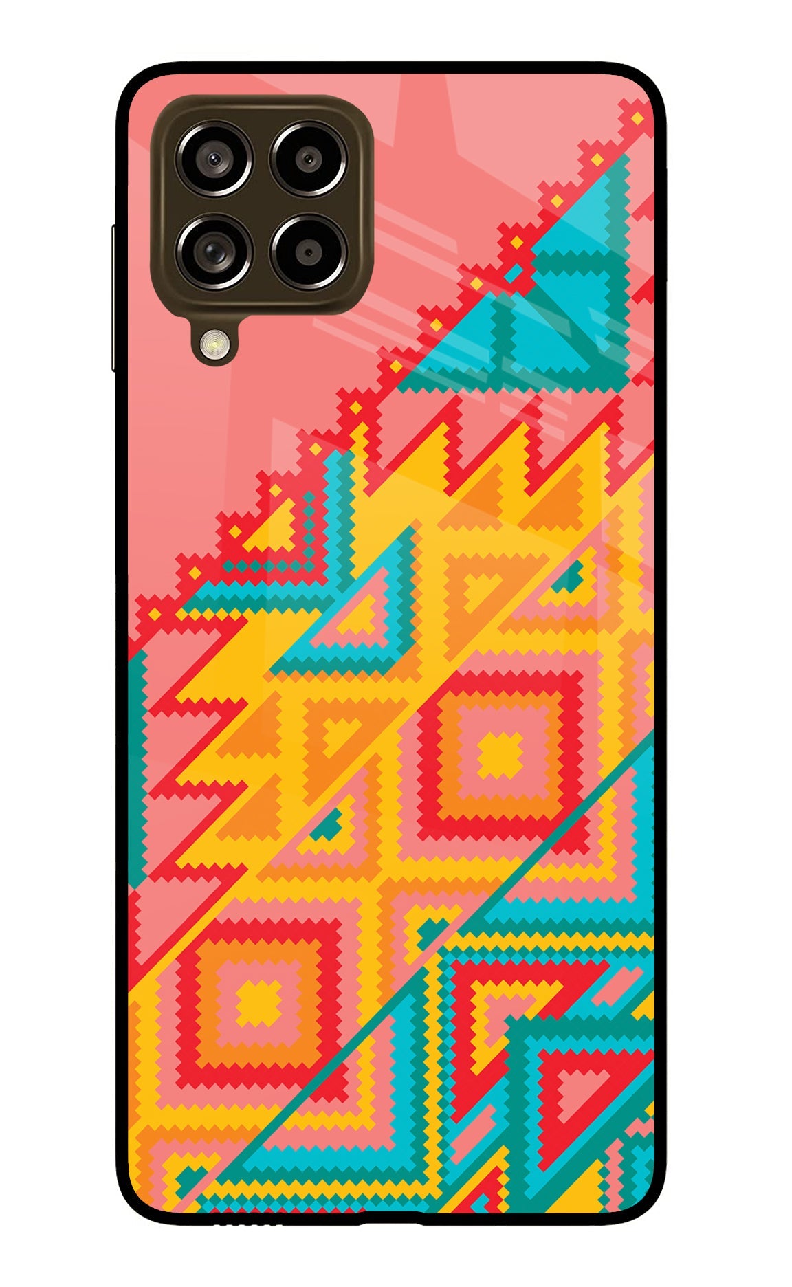 Aztec Tribal Samsung M53 5G Back Cover