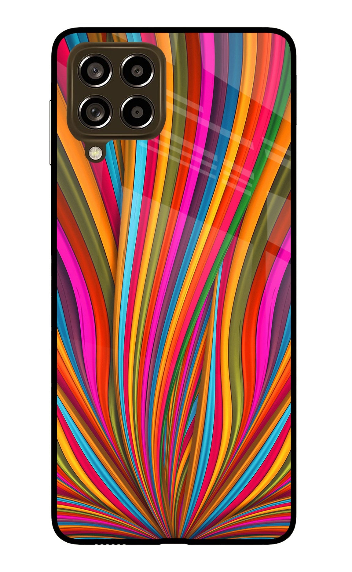 Trippy Wavy Samsung M53 5G Back Cover