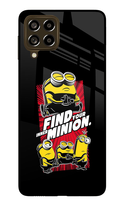 Find your inner Minion Samsung M53 5G Glass Case