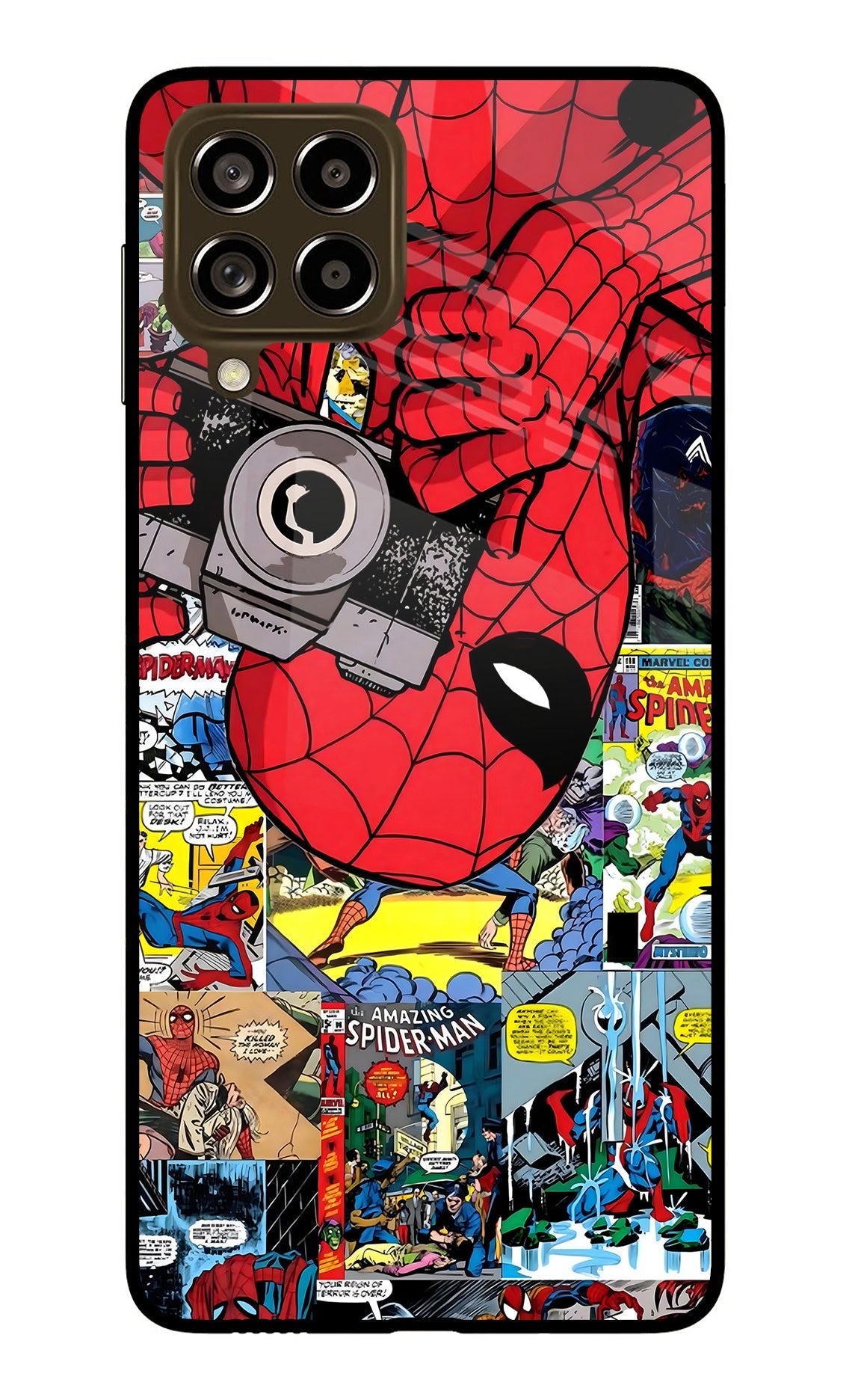 Spider Man Samsung M53 5G Back Cover