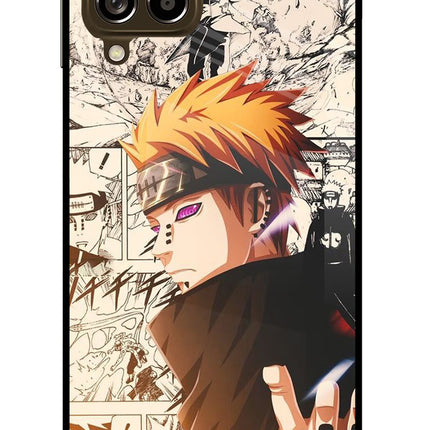 Pain Anime Samsung M53 5G Glass Case