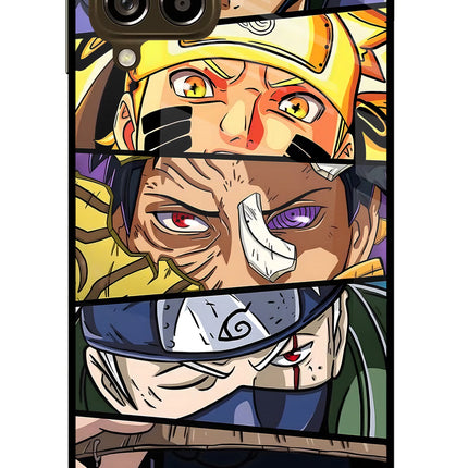 Naruto Character Samsung M53 5G Glass Case Back Cover by Casekaro