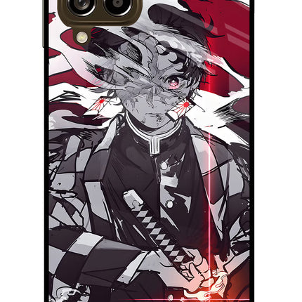 Demon Slayer Samsung M53 5G Glass Case
