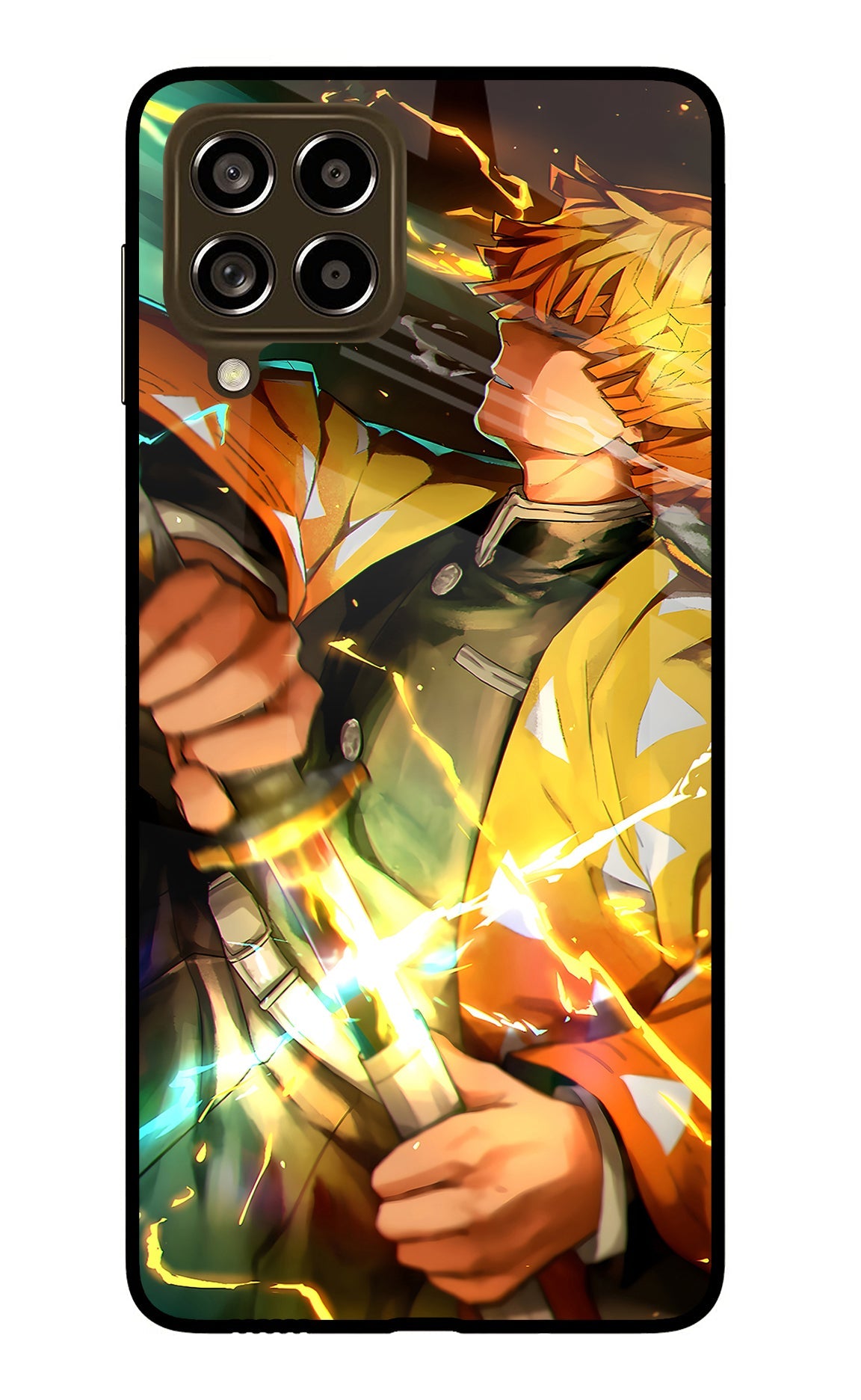 Demon Slayer Samsung M53 5G Glass Case