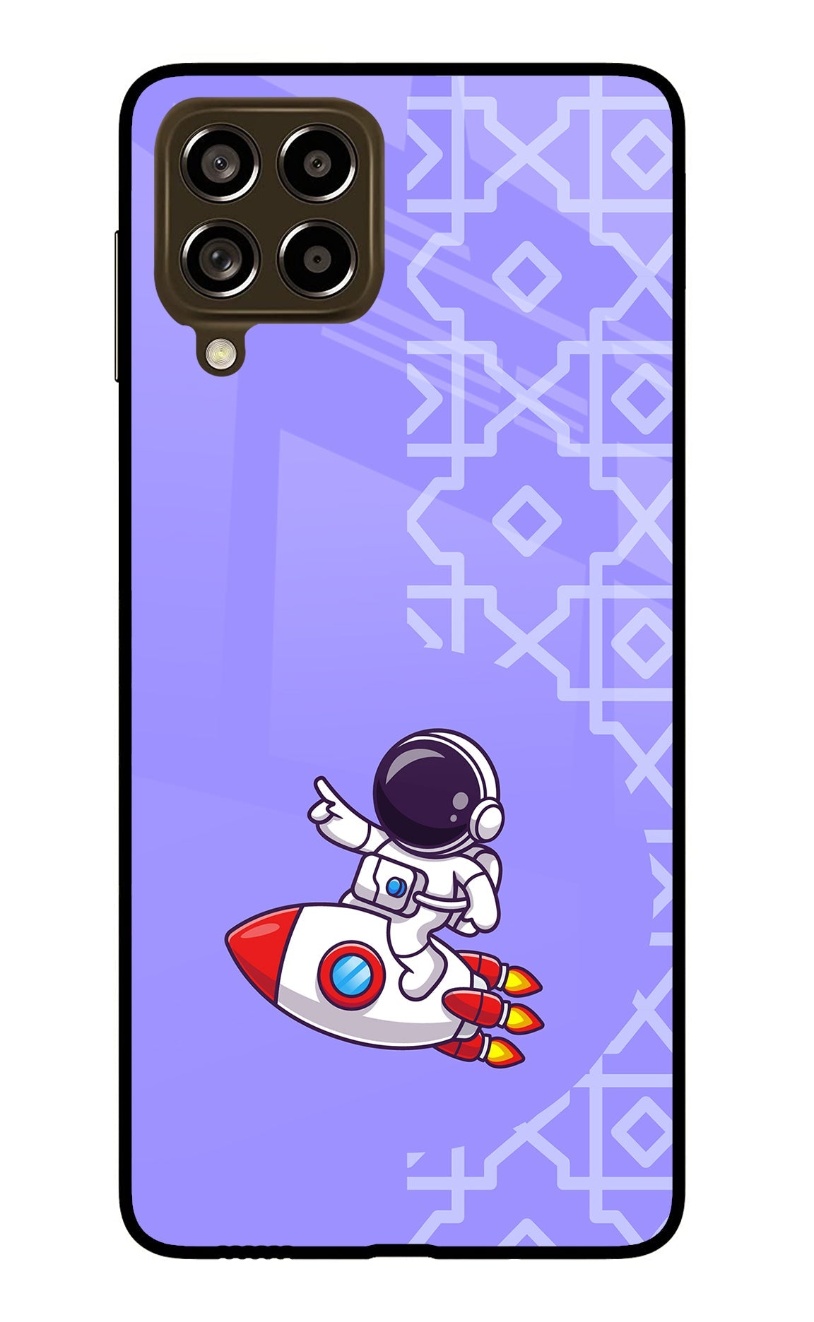 Cute Astronaut Samsung M53 5G Back Cover