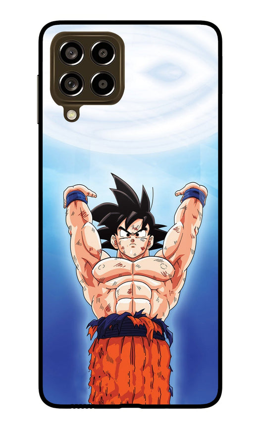 Goku Power Samsung M53 5G Glass Case