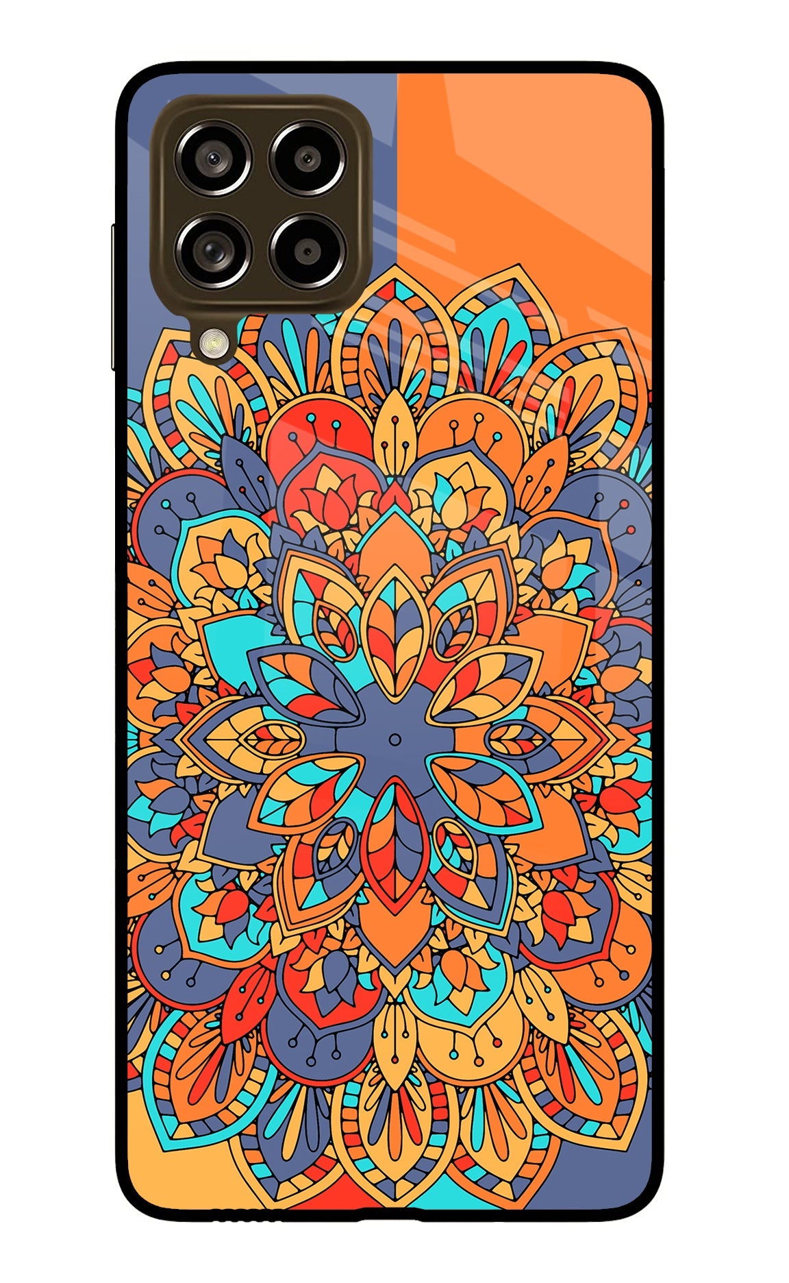 Color Mandala Samsung M53 5G Glass Case