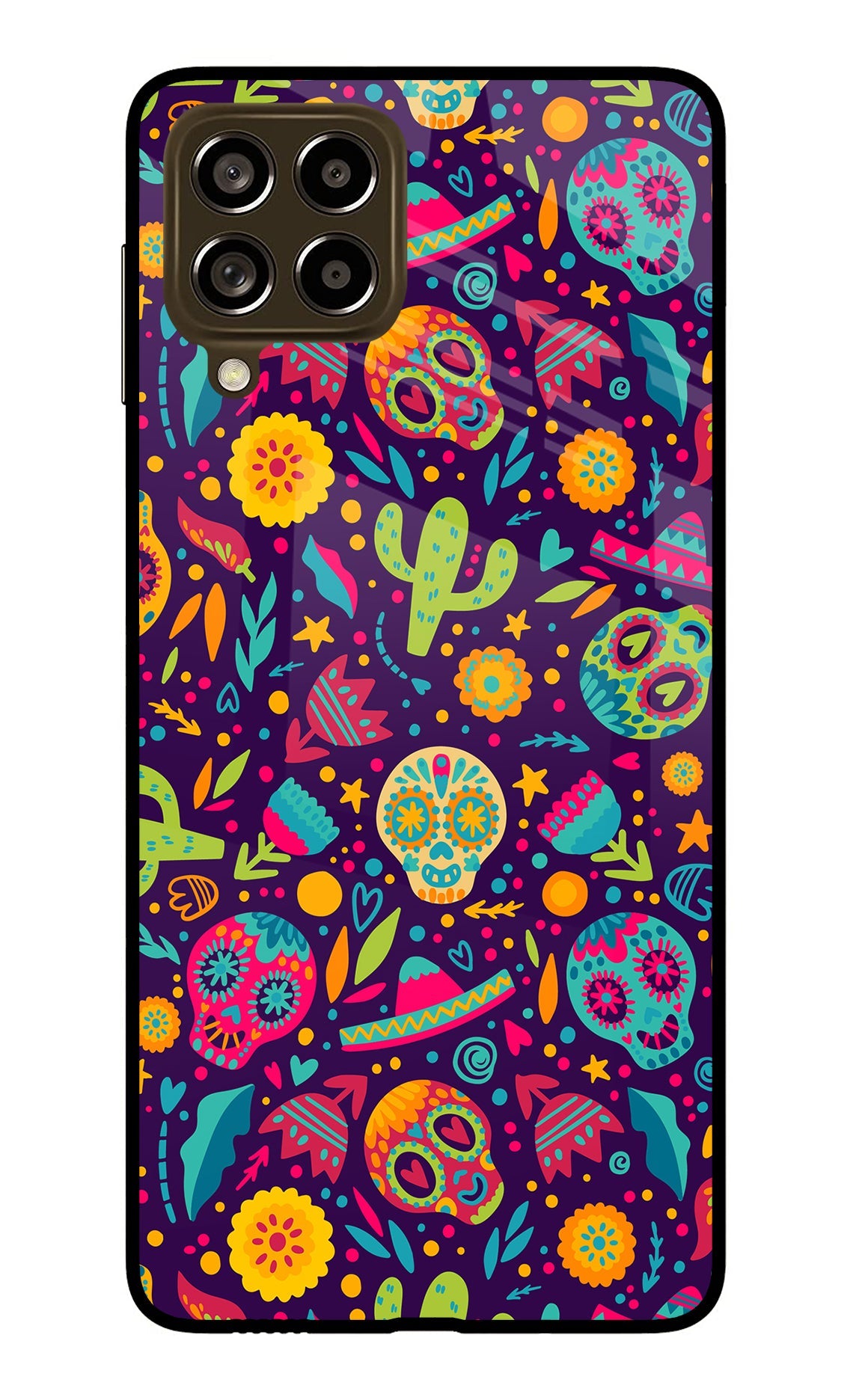 Mexican Design Samsung M53 5G Glass Case