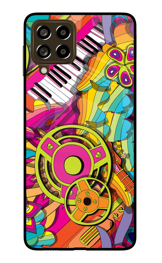 Music Doodle Samsung M53 5G Glass Case