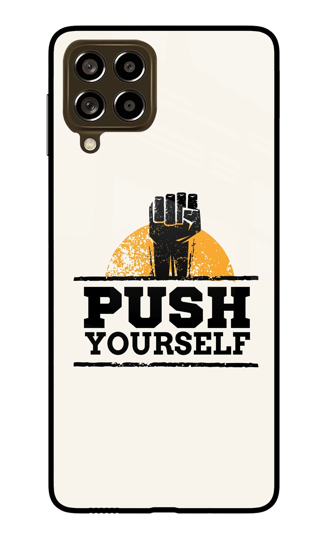 Push Yourself Samsung M53 5G Back Cover