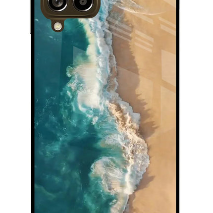 Ocean Beach Samsung M53 5G Glass Case