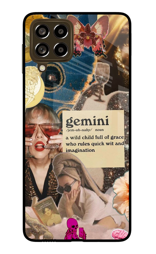 Gemini Zodiac Samsung M53 5G Glass Case