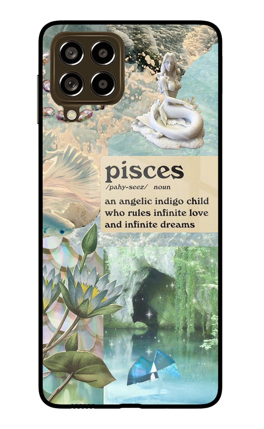 Pisces Zodiac Samsung M53 5G Glass Case