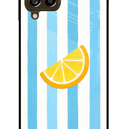 Summer Lemon Samsung M53 5G Glass Case