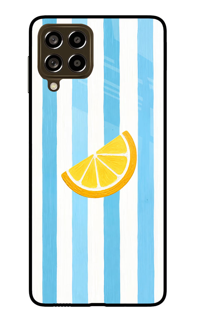 Summer Lemon Samsung M53 5G Glass Case