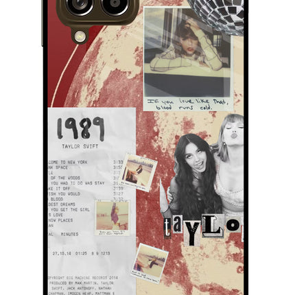 Taylor Swift Samsung M53 5G Glass Case