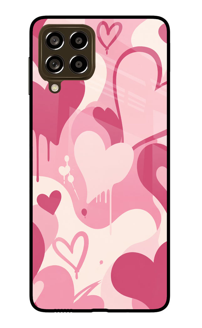 Hearty case Samsung M53 5G Glass Case