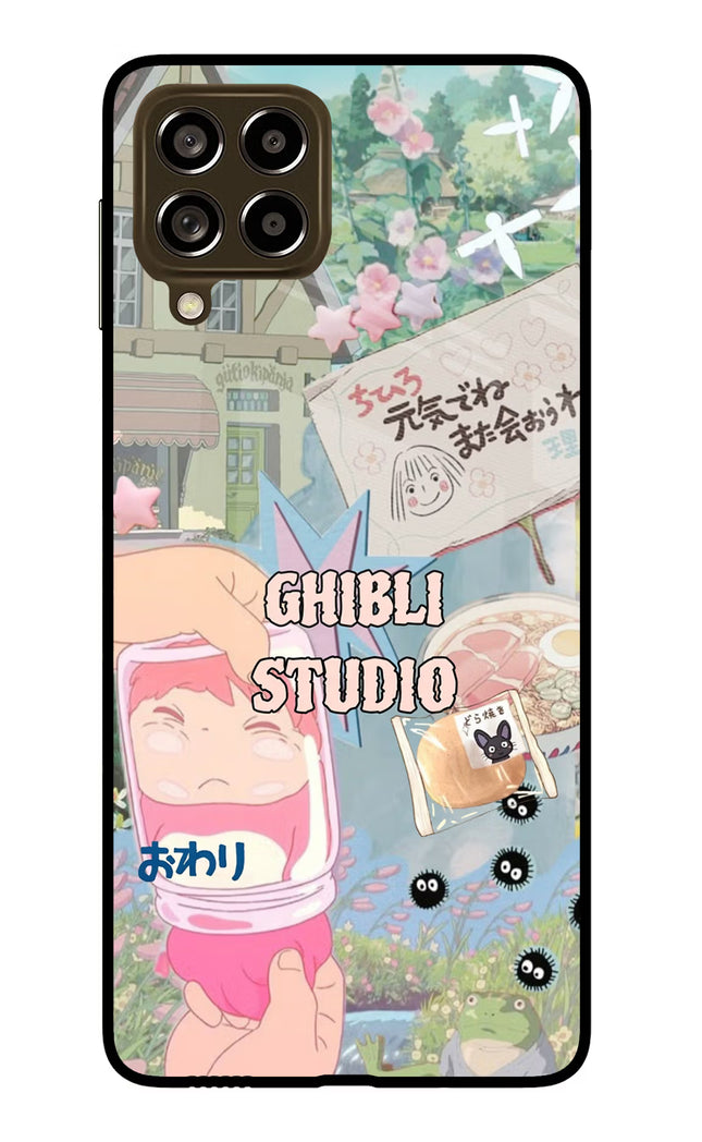 Studio Ghibli Samsung M53 5G Glass Case