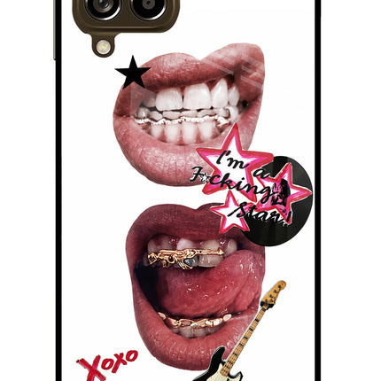 Rockstar Samsung M53 5G Glass Case