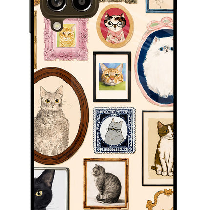 Mirror Cats Samsung M53 5G Glass Case