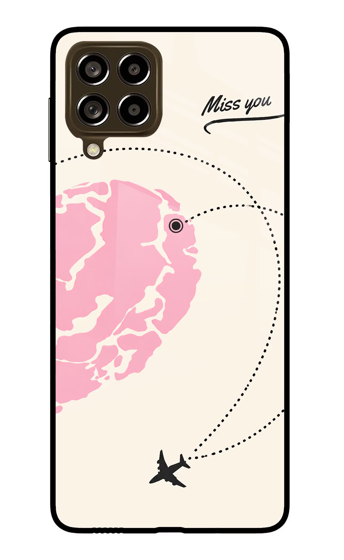 Miss Orbit Samsung M53 5G Glass Case