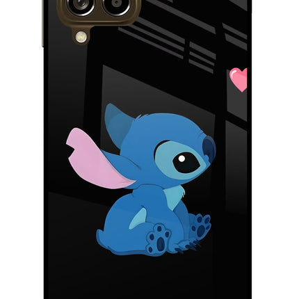 Stitch Crush Samsung M53 5G Glass Case