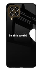 This World Samsung M53 5G Glass Case
