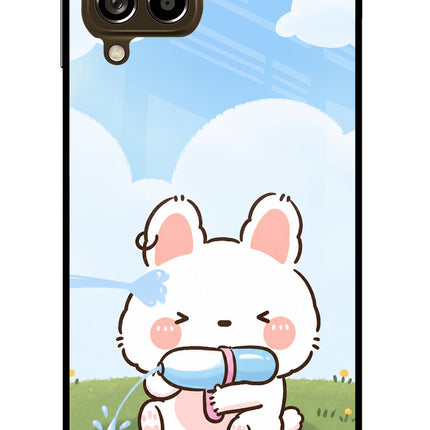 Bunny Treat Samsung M53 5G Glass Case