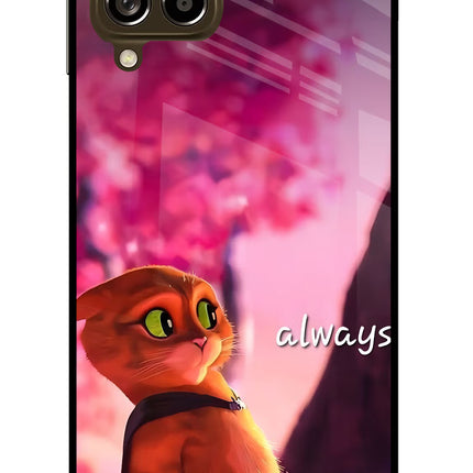 Always Cat Samsung M53 5G Glass Case