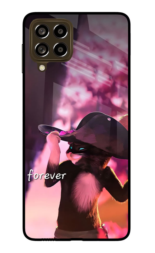 Forever Cat Samsung M53 5G Glass Case
