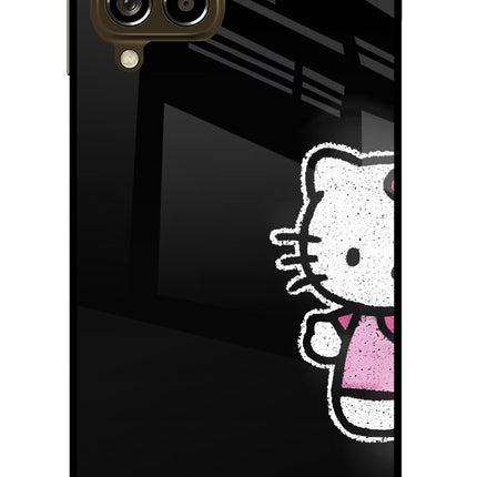 Kitty Charm Samsung M53 5G Glass Case
