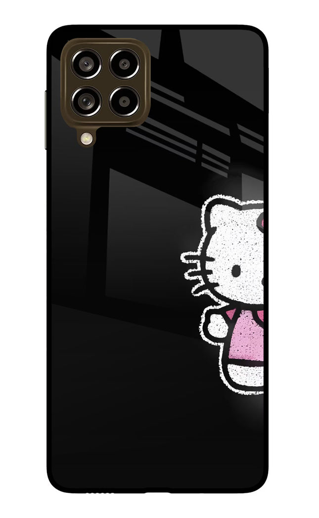 Kitty Charm Samsung M53 5G Glass Case