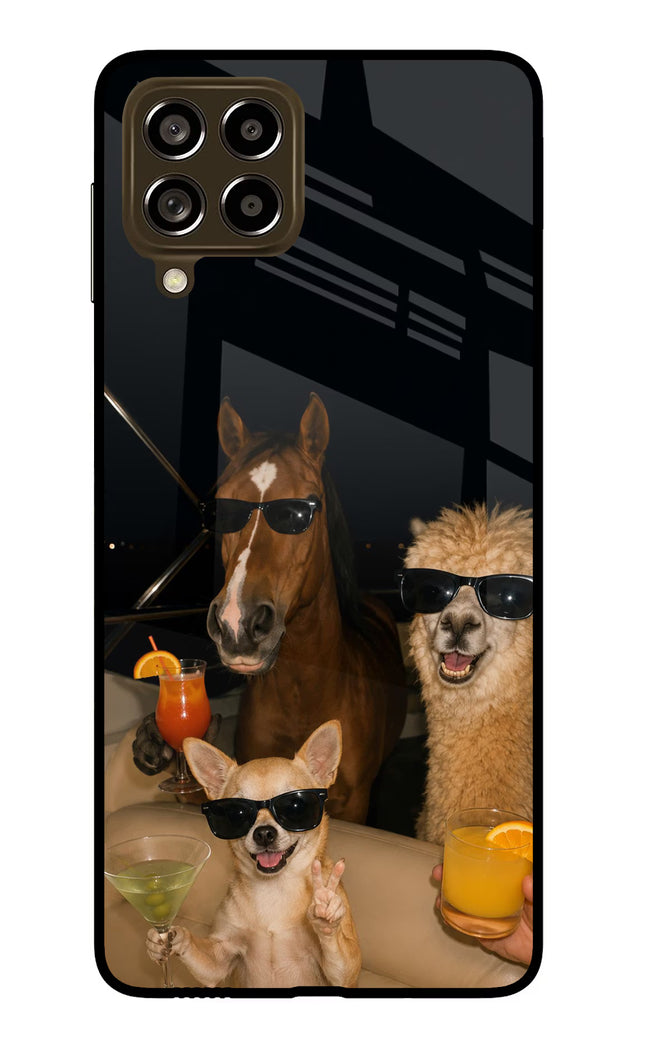Party Squad Samsung M53 5G Glass Case