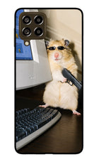 Hacker Hamster Samsung M53 5G Glass Case