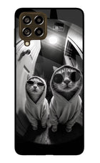 Hood Cats Samsung M53 5G Glass Case