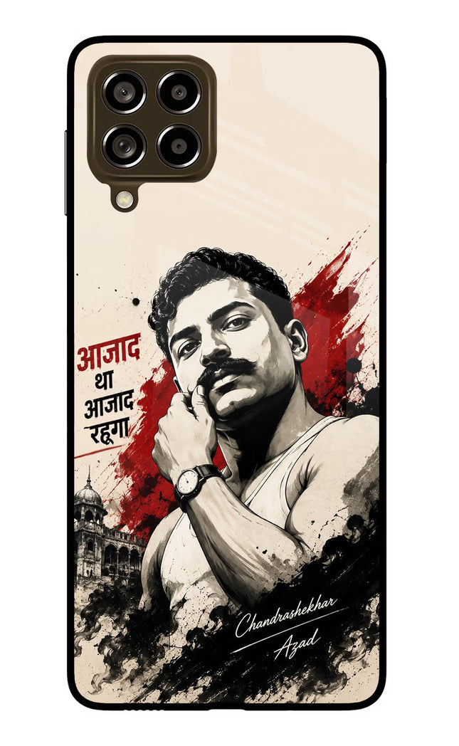 Chandrashekhar Azad Fearless Samsung M53 5G Glass Case