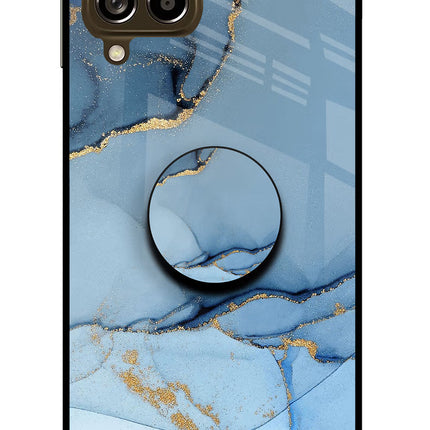 Blue Marble Samsung M53 5G Glass Case