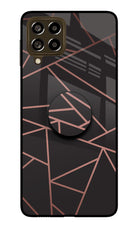 Geometric Pattern Samsung M53 5G Glass Case