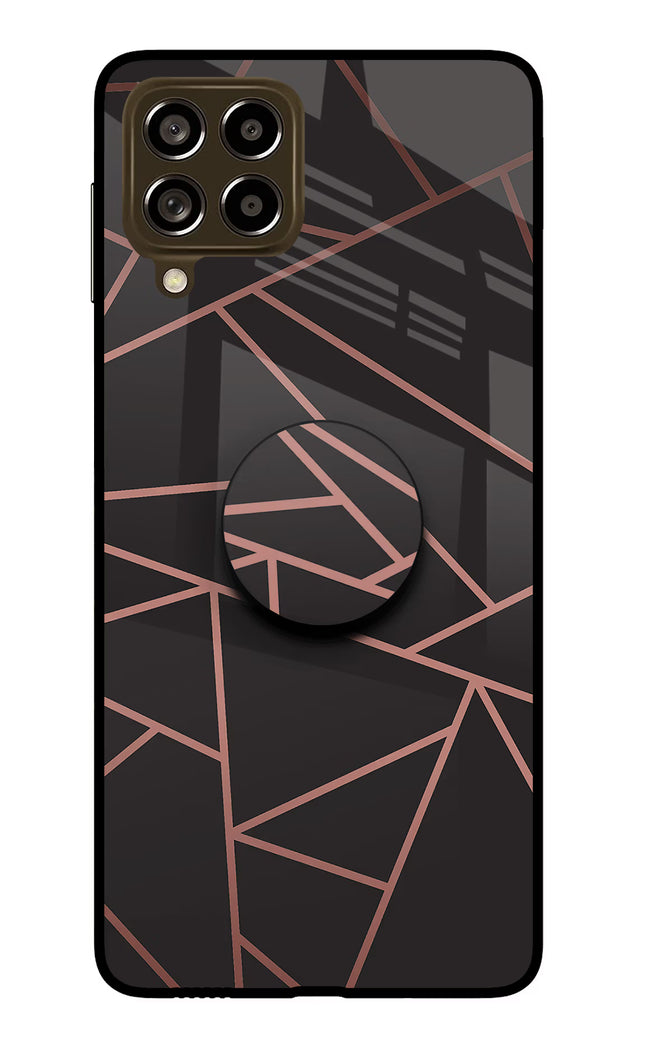 Geometric Pattern Samsung M53 5G Glass Case