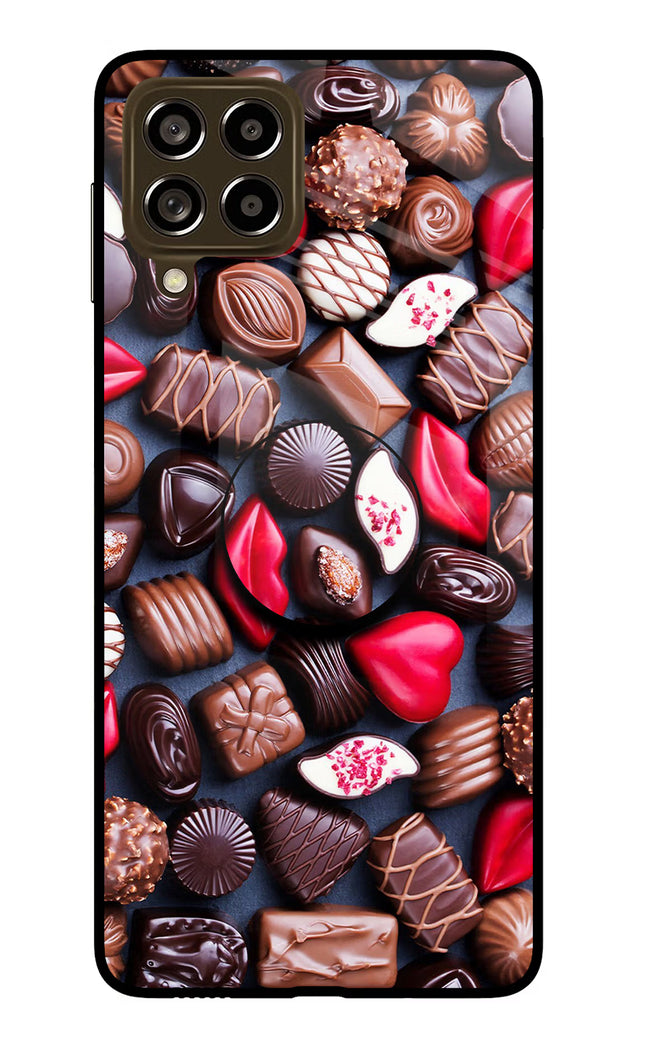 Chocolates Samsung M53 5G Glass Case