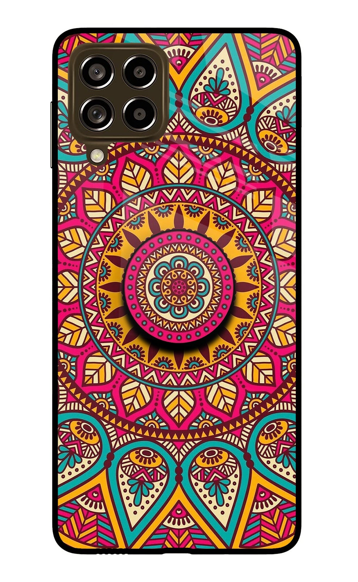 Mandala Samsung M53 5G Glass Case