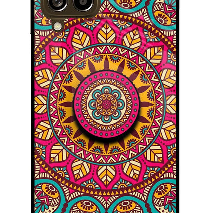 Mandala Samsung M53 5G Glass Case