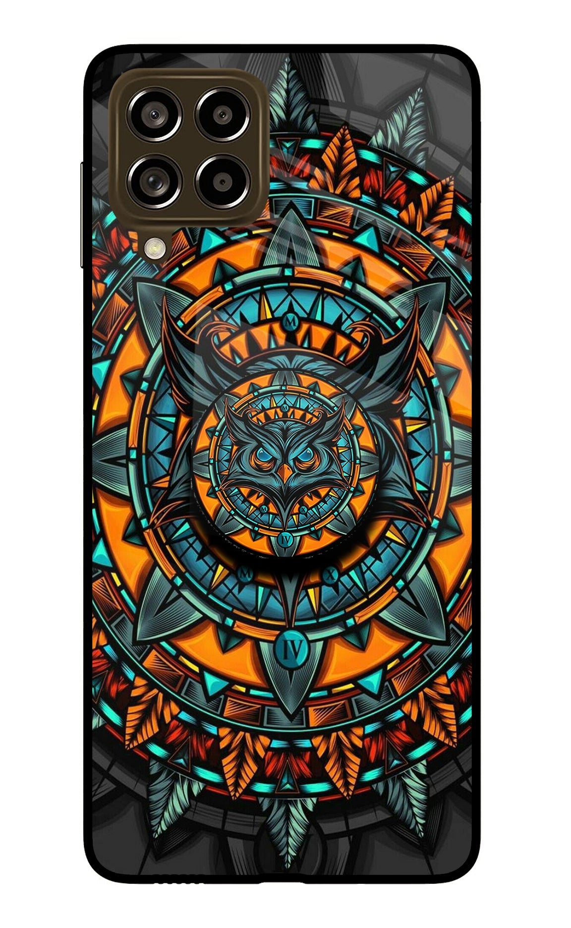 Angry Owl Samsung M53 5G Glass Case