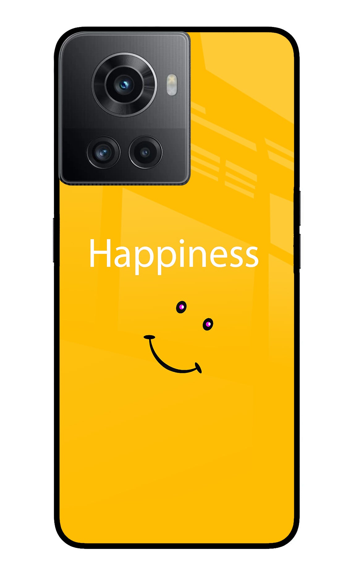 Happiness With Smiley OnePlus 10R 5G Back Cover