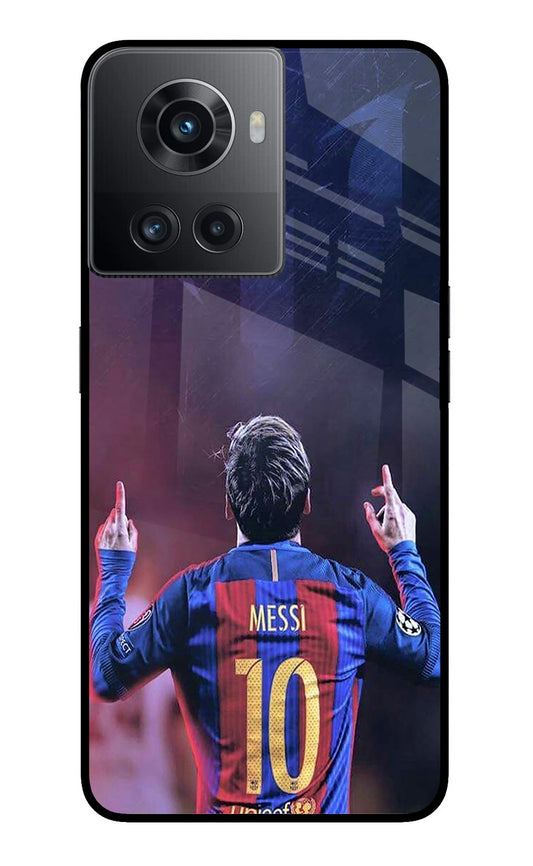 Messi OnePlus 10R 5G Glass Case